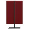 Piantana a 2 pannelli Moody Rosso H160