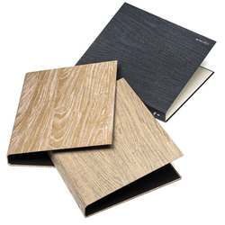 Raccoglitore Colorosa Wood 4R Ã¸30mm f.to utile 245x307mm col. ass. Ri.Plast