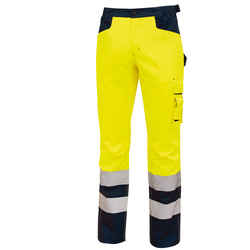 Pantalone invernale alta visibilitA' Beacon giallo fluo Taglia L U-Power (delist