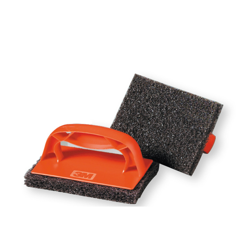 Conf 4 spugne Scotch BriteÂ - Tampone per griglia 9537