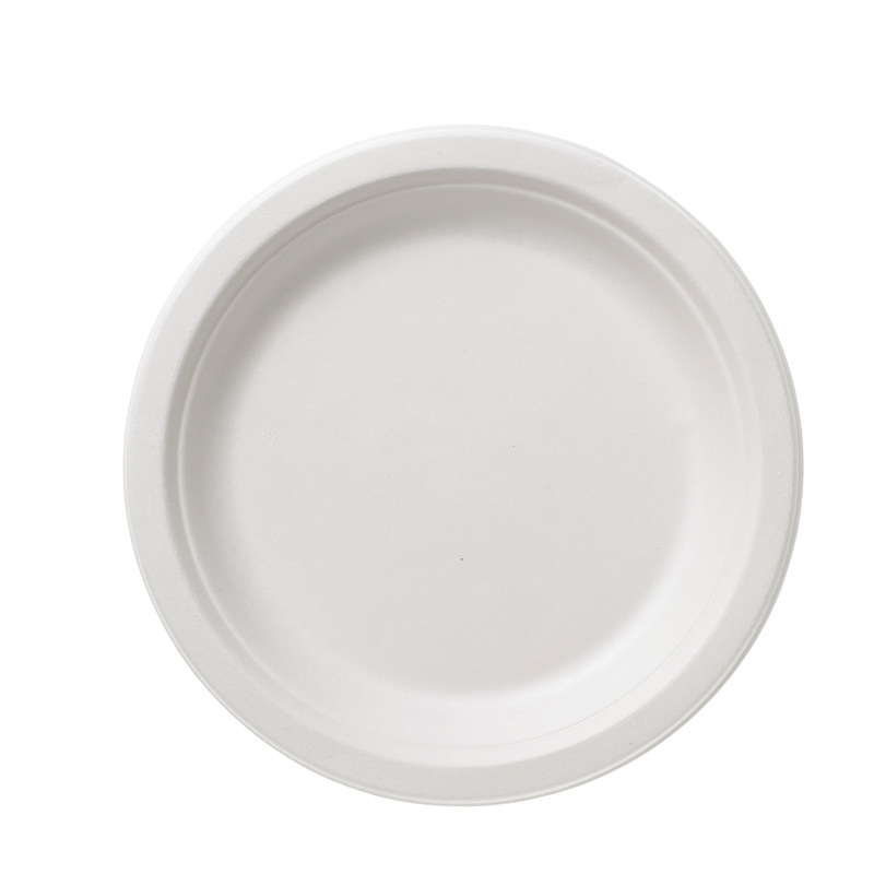 50 Piatti piani D220mm rotondo BIO Leone