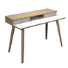 Postazione Home-Office con sopralzo 120x60xH74