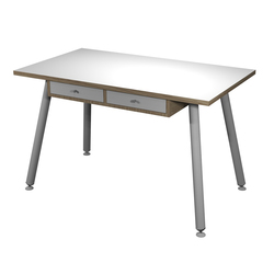 Postazione Home-Office con sottopiano 120x60xH74