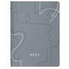 PortamenU' F.to A4 24,6x31,6cm Linea Linee - grigio