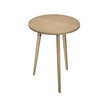 Tavolo alto tondo Ã80xH105cm Rovere/Rovere Woody