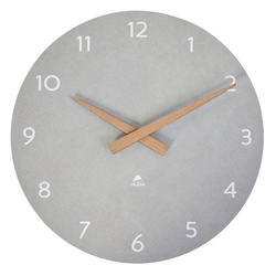 Orologio da parete Ã30cm grigio chiaro/legno HorMilena Alba