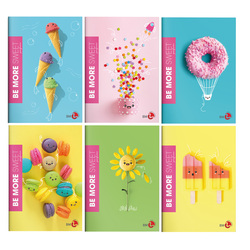 Maxiquaderno A4 36fg+2 100gr 5mm c/margine SWEET Be More Special 2024 BM