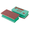 Conf 10 spugne accoppiate verde Scotch-BriteR 58