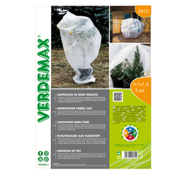 Set da 3 pz cappuccio di protezione per piante in TNT 17g 1x1