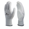 Guanto antistatico in poliestere/carbonio VE702PESD Tg.10 col. bianco