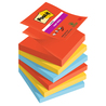 Cf. 6pz blocco 90foglietti Post-itÂ® Super Sticky Z-Notes 76x76mm R330-6SS-PLAY