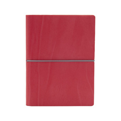 Taccuino EVO CIAK f.to 15x21cm fogli a righe copertina rosso corallo INTEMPO