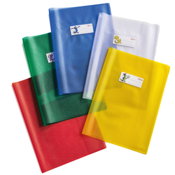 Coprimaxi PVC goffrato trasparente Emysilk c/alette 21x30cm fucsia RiPlast