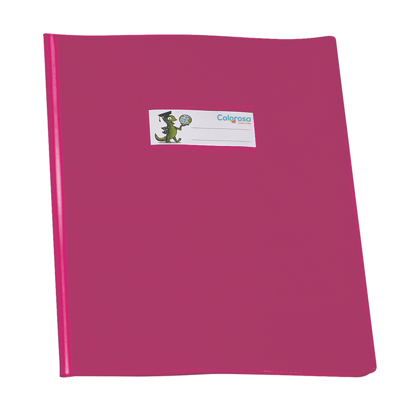 Coprimaxi PVC lucido coprente GreenLine 21x30cm c/alette fucsia RiPlast