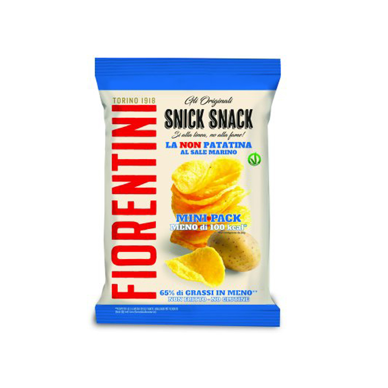 Confezione da 30 Snick Snack La non patatina al sale da 20gr cad Fiorentini