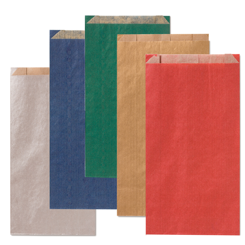 100 sacchetti a soffietto 8x16+2