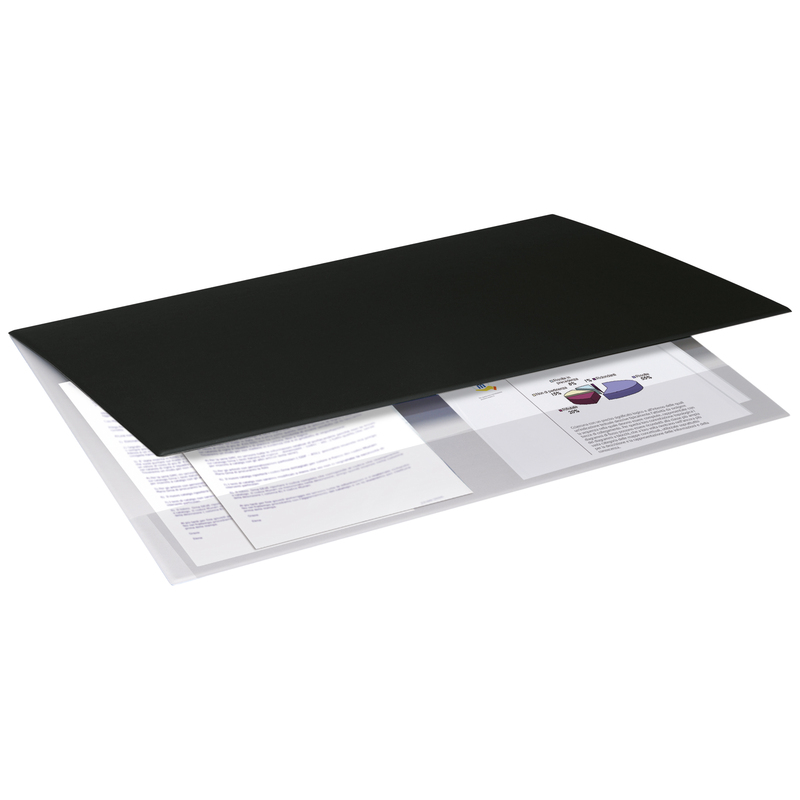 Sottomano Soft doppio nero 49x34