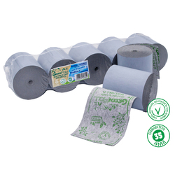 Blister 5 rotoli RC carta termica Green Roll 48gr 79mm x 80mt Ã78mm - Ricicl.