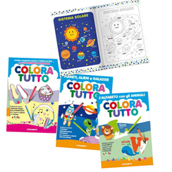Album da colorare 24 facciate tema alfabeto inglese