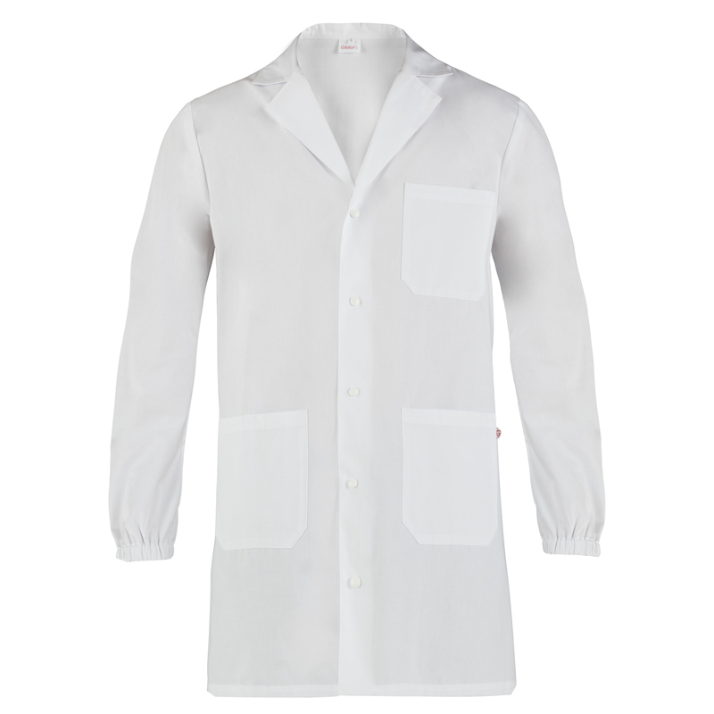 Camice ospedaliero Mike da uomo Tg. XL bianco
