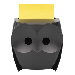 Dispenser Gufo Post-itÂ® Zeta Notes +1 ricarica Super Sticky 90fg. OWL-330