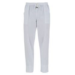 Pantaloni Pitagora in cotone Tg. S bianco