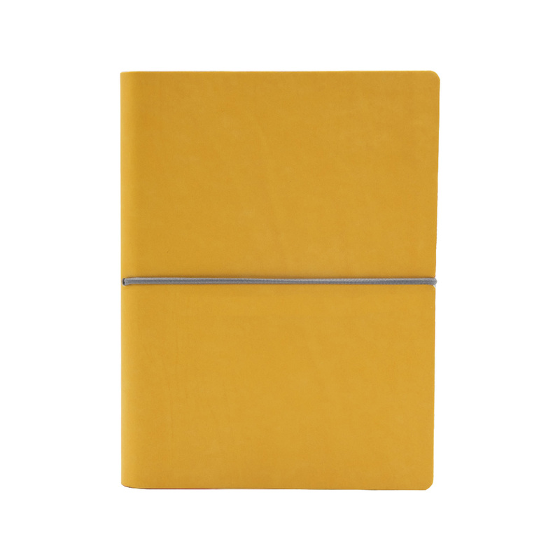 Taccuino EVO CIAK f.to 15x21cm fogli a righe copertina giallo INTEMPO