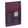 Taccuino c/elastico Ecoqua Plus cucito f.to A5 80 fg. righe vino Fabriano