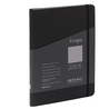 Taccuino c/elast. Ecoqua Plus spiral. A5 70fg. righe nero Fabriano