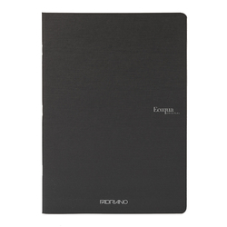 Maxiquaderno A4 38fg+2 90gr 1rigo EcoQua original PM nero Fabriano