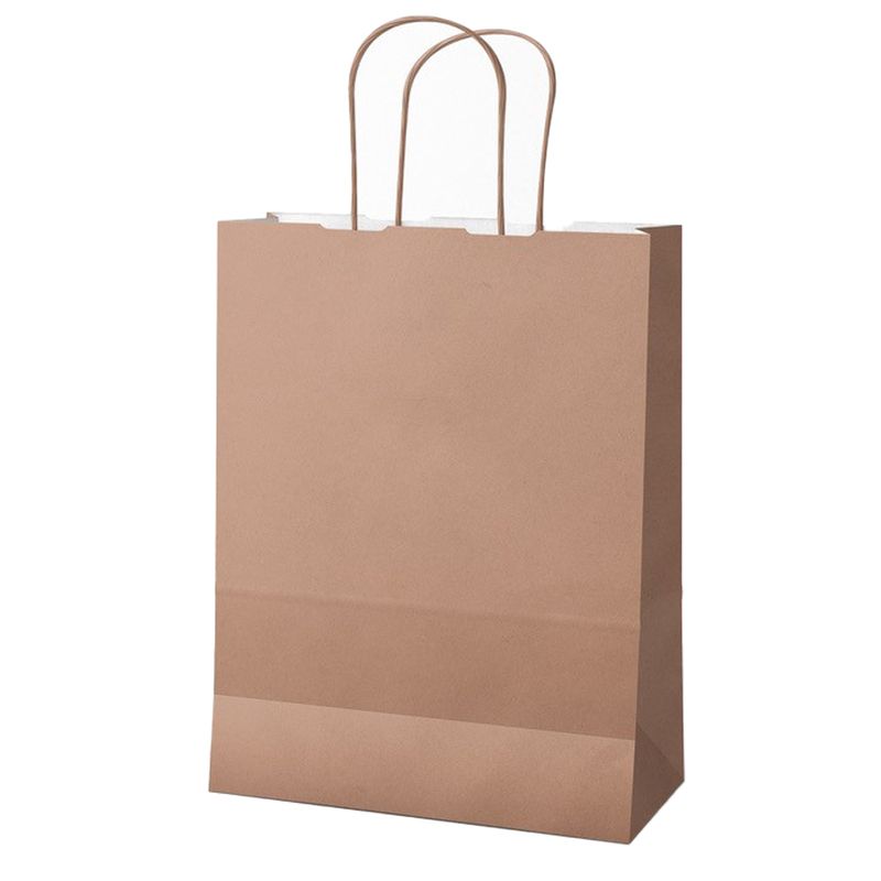 25 shoppers Twisted carta kraft 26x11x34