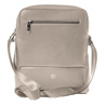 City bag medium Gate Trended ecopelle dim. 25x30x6cm ghiaccio InTempo