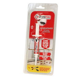 Blister 1 esca gel siringa 7gr per scarafaggi Protemax