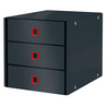 Cassettiera 3 cassetti ClickStore grigio Cosy Leitz