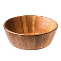 Insalatiera in legno di acacia Ã25x9cm Leone