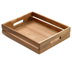 Cassetta per alimenti in legno di acacia 32