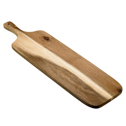 Tagliere con manico in acacia 75x20x1