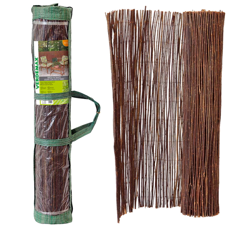 Arella in salice legata con filo di ferro 100x300cm (stagionale)