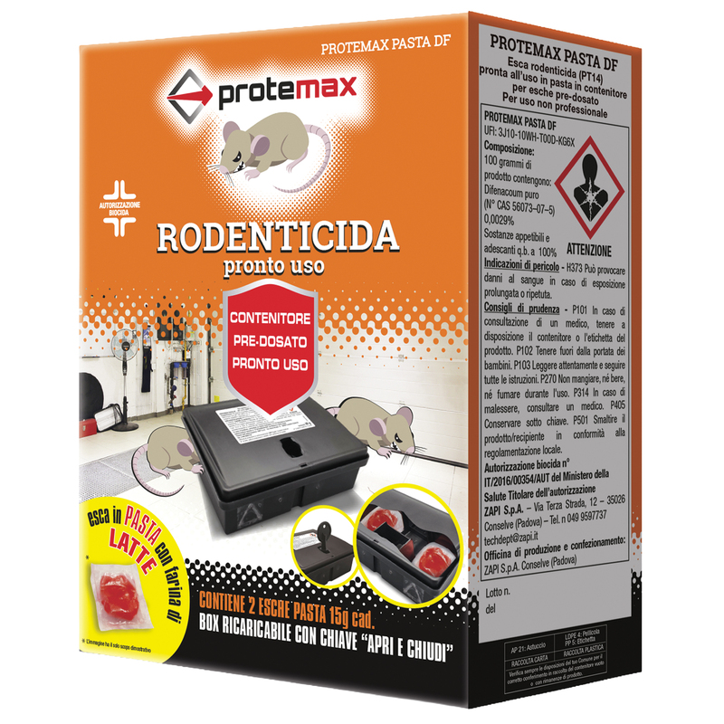 Box Topo kill esca rodenticida Protemax