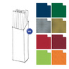Rotolo carta regalo Ecocolor 3x1mt colori assortiti Sadoch