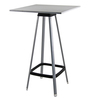 Tavolo bar alto Tapas TAVTA quadrato grigio
