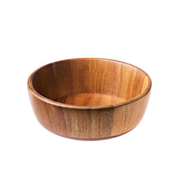 Insalatiera in legno di acacia D21x7cm Leone