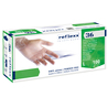 Conf 100 Guanti In vinile s/polvere R36 taglia L bianchi Reflexx