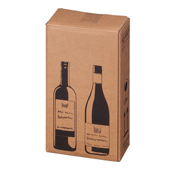 10 Scatole per due bottiglie Wine Pack 20