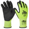 Guanti di protezione FLEX taglia 10 verde fluo nero c/polsino nero U-Power