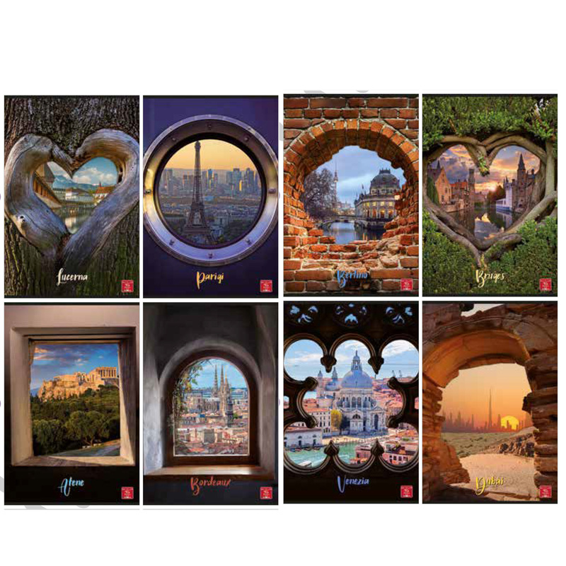 Maxiquaderno A4 80gr 40+2fg rigo di 3a CittA' Pigna