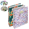 Raccoglitore a 4 anelli Pigna Nature Flowers 18,5x22cm anelli 30mm
