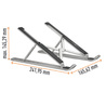 Supporto alza notebook FOLD fino a 15'' Durable