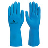 Guanti chimici VE440 per acidi e industria alimentare blu tg 6/7 Deltaplus