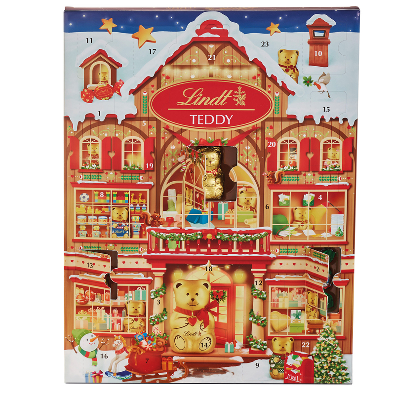 Calendario dell' Avvento ORSETTO TEDDY 170GR Lindt